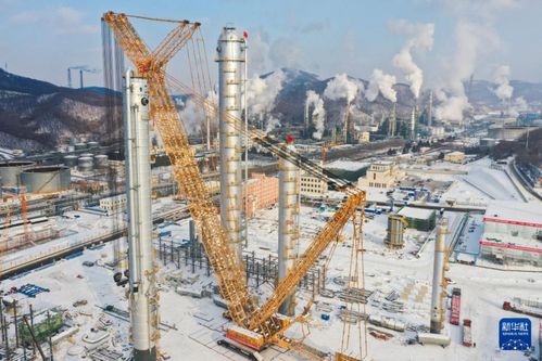 吉林石化煉油化工轉型升級項目冬日建設忙